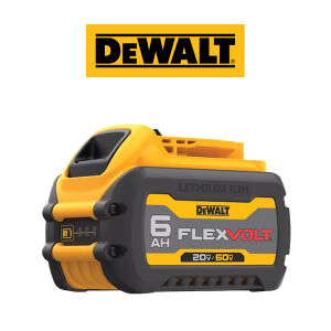 当您订购合格的德瓦尔特 FLEXVOLT工具时，免费提供德瓦尔特 20V/60V最大FLEXVOLT 6 Ah电池